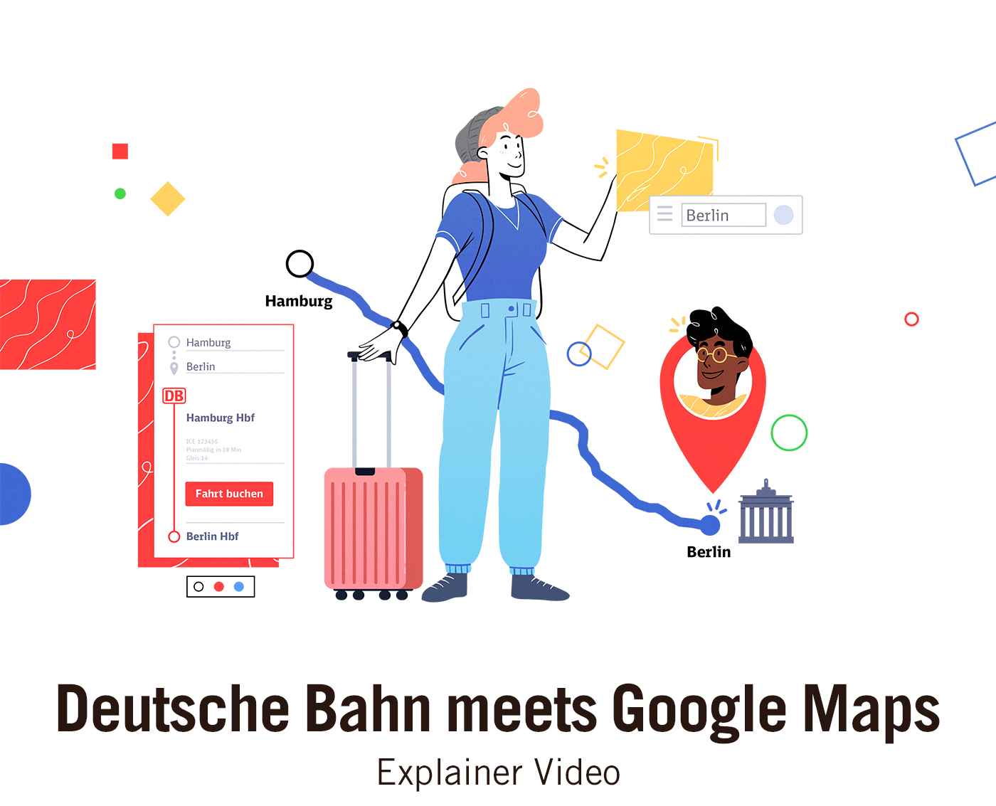 Deutsche Bahn meets Google Maps